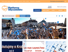 Tablet Screenshot of krakow.platforma.org