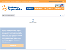 Tablet Screenshot of platforma.org