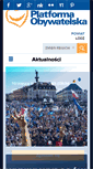 Mobile Screenshot of lodz.platforma.org